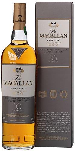 Macallan 10 Year Old Fine Oak Highland Single Malt Scotch Whisky, 70 cl