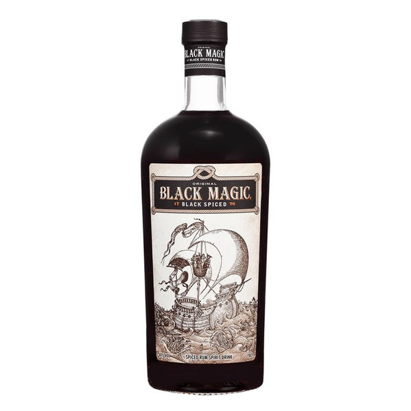Black Magic Spiced Rum, 70 cl