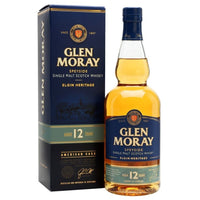 Glen Moray 12yr Malt Whisky, 70cl