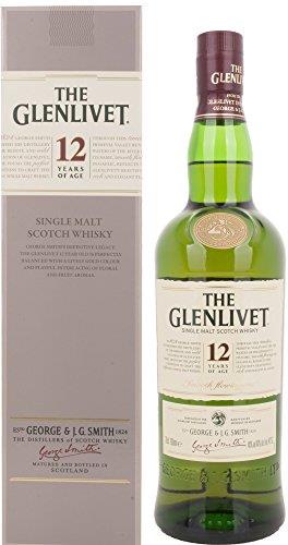Glenlivet 12 Year Old Scotch Malt Whisky, 70 cl