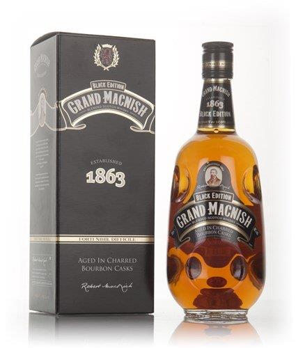 Grand Macnish Black Edition Blended Whisky, 70cl