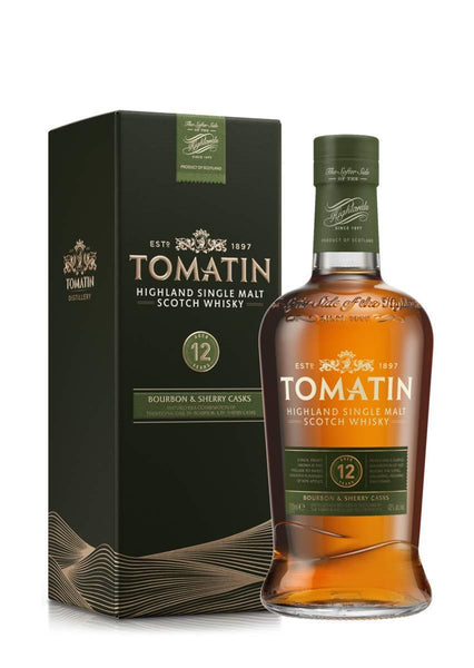 Tomatin 12 Year Old Malt Whisky, 70 cl