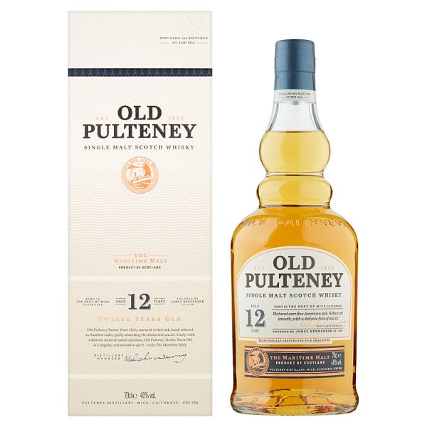 Old Pulteney 12 Year Old Malt Whisky, 70 cl