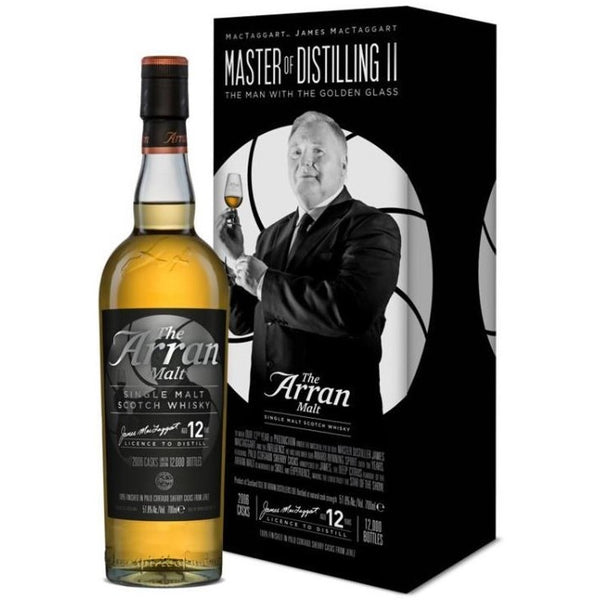 Arran Malt James MacTaggart Master of Distilling Series – “The Man with the Golden Glass”, 70cl