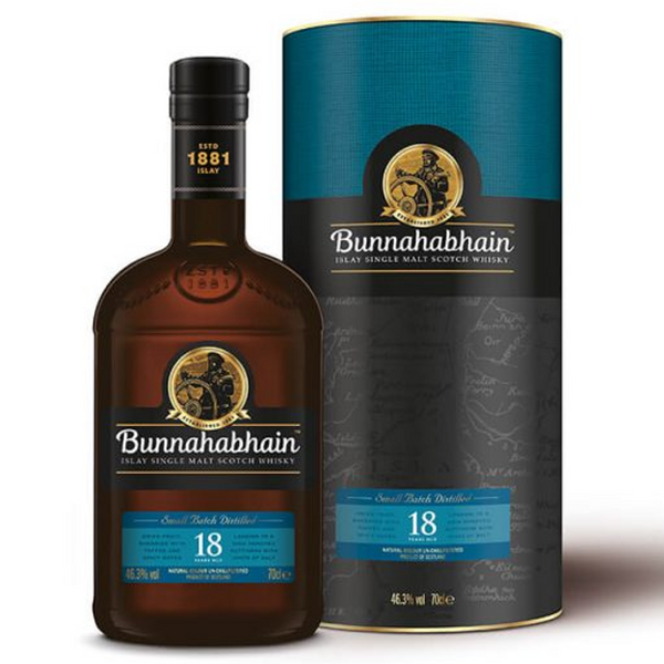 Bunnahabhain 18 Yr Malt Whisky 70cl
