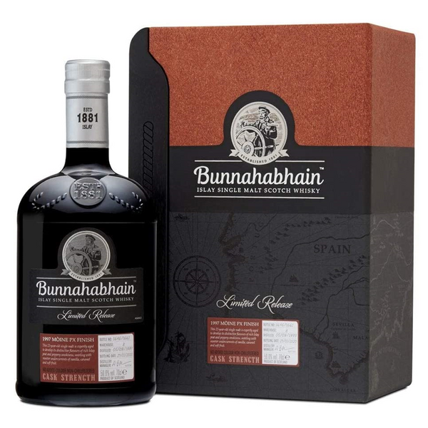Bunnahabhain 22 Yr Malt Whisky 1997-2020 Moine PX Finish, 70cl