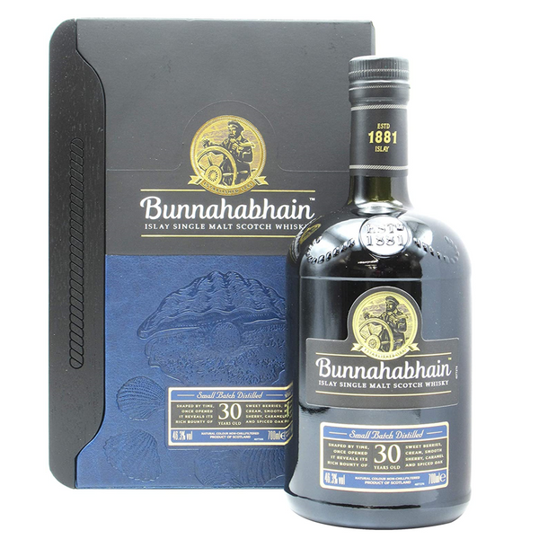 Bunnahabhain 30 Yr Malt Whisky, 70cl