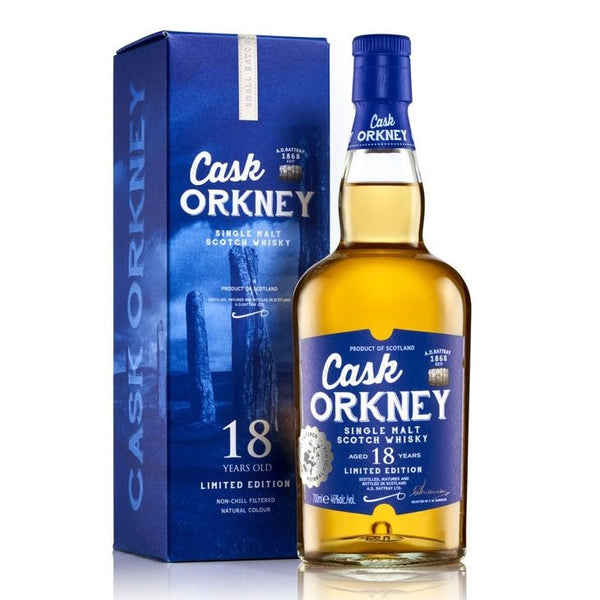 Cask Orkney 18 Yr Malt Whisky, 70cl