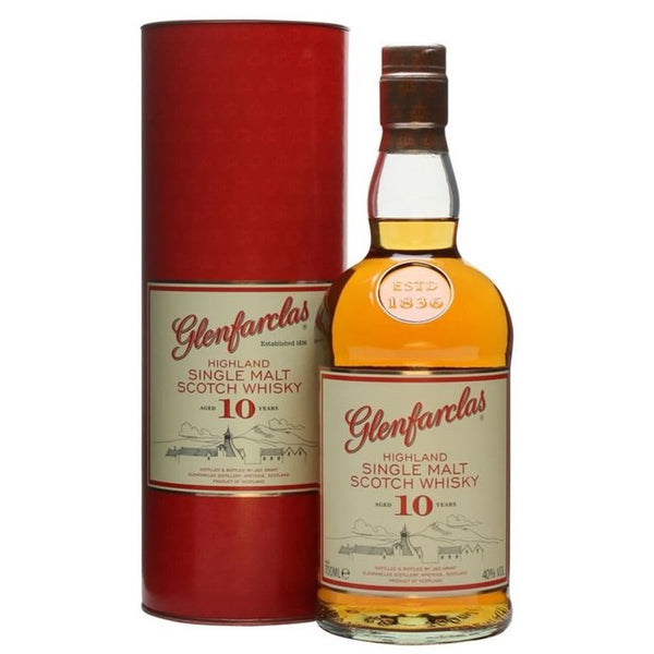 Glenfarclas 10 Yr Malt Whisky, 70cl