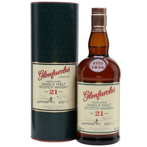 Glenfarclas 21 Yr Malt Whisky, 70cl