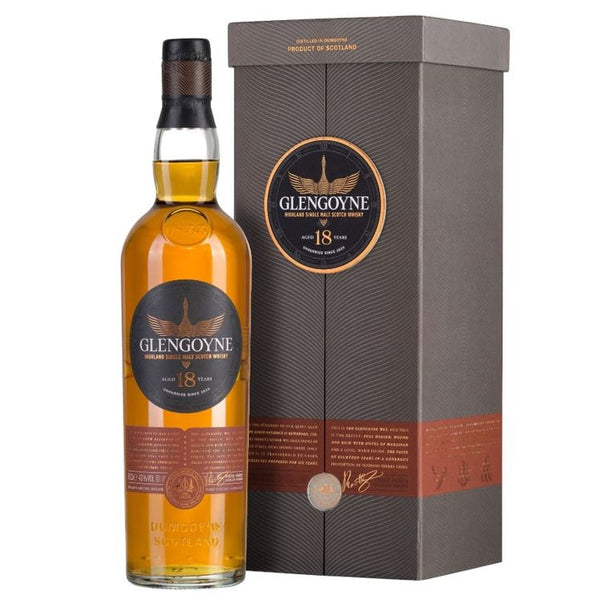 Glengoyne 18 Yr Single Malt Whisky, 70cl