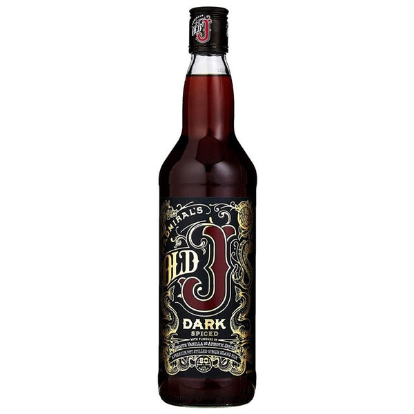 Old J Dark Spiced Rum, 70cl